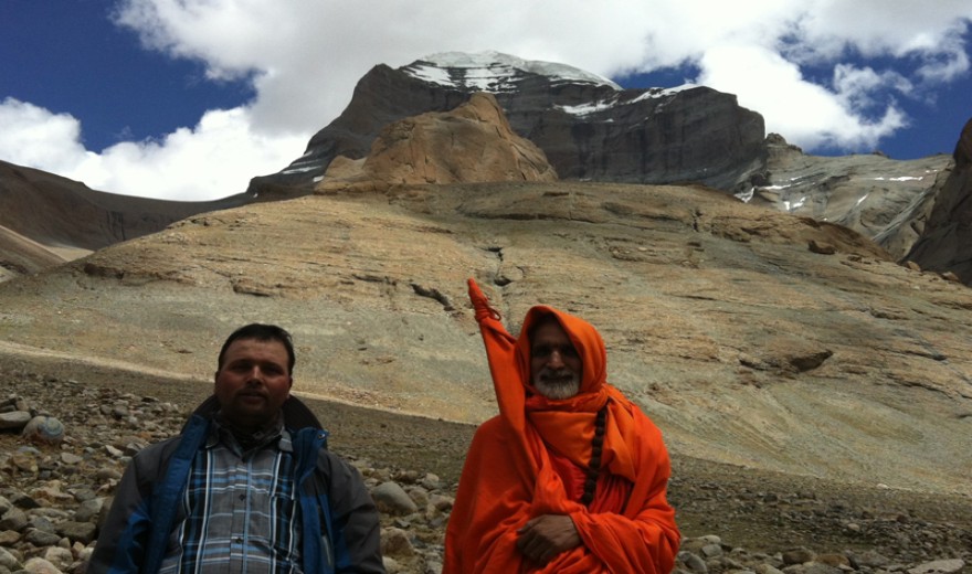 kailash  parikarma with swami ji